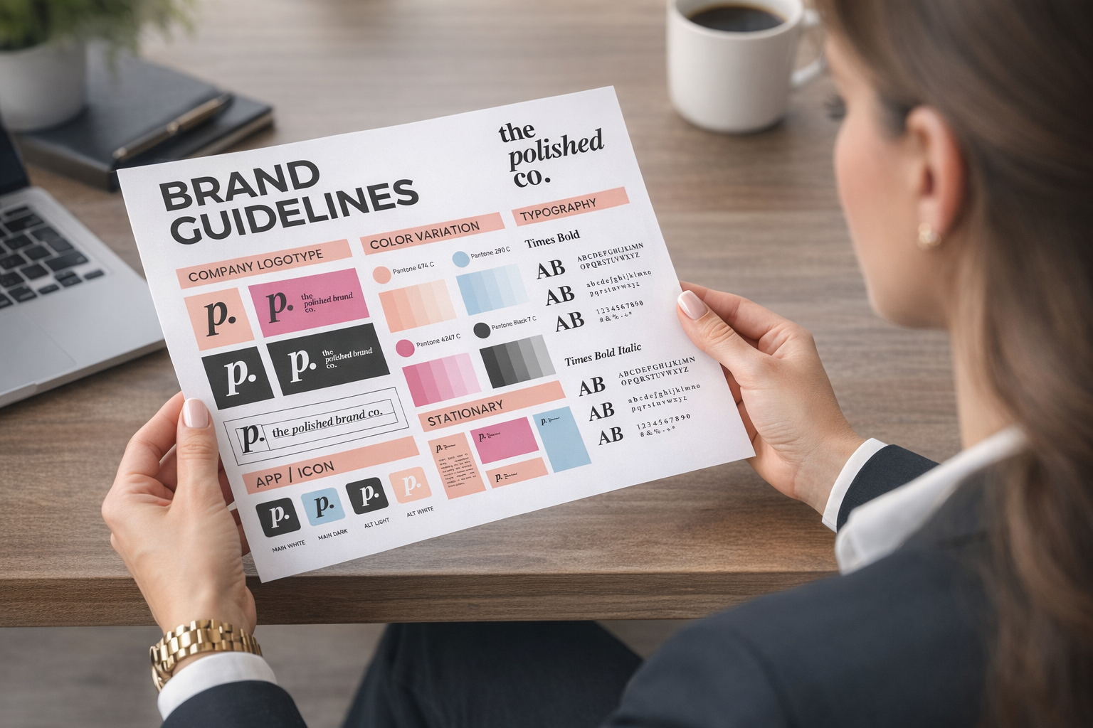 Branding The Polished Co.