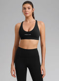 Hybrid Haus - Women's Low Cut U Neck Strappy Sports Bra